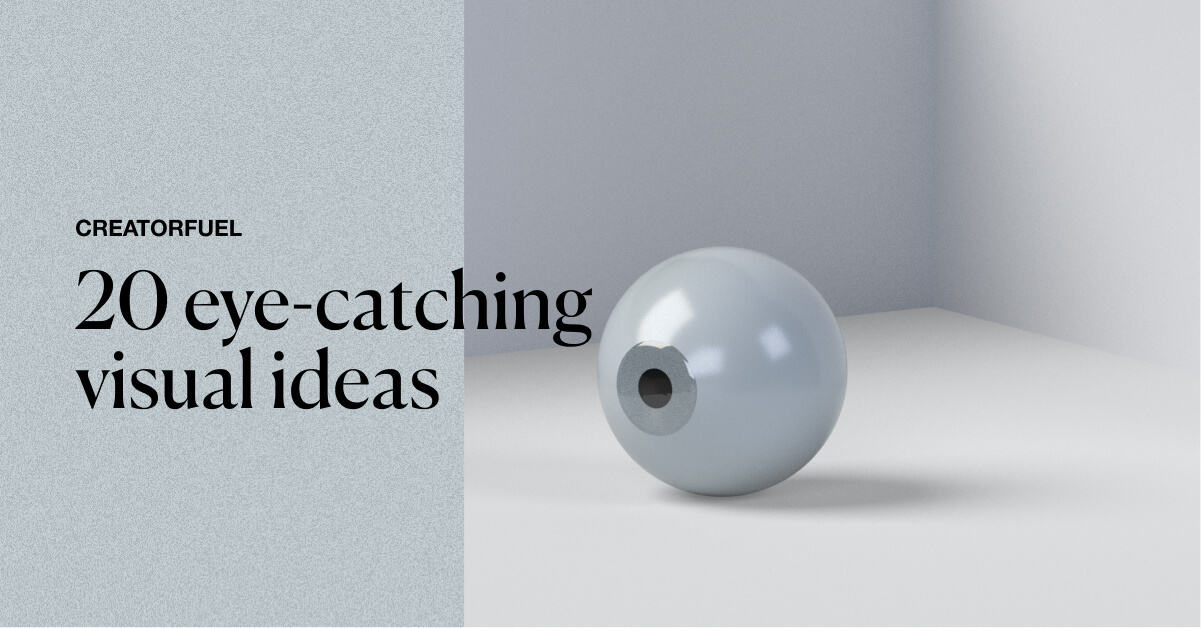 20 eye-catching and creative visual design ideas (with examples)